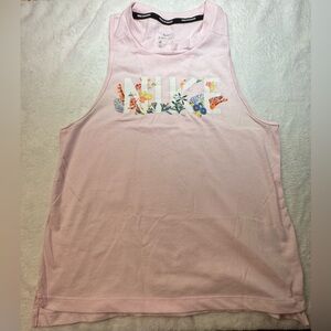 Women’s light pink Nike Dri-Fit tank top